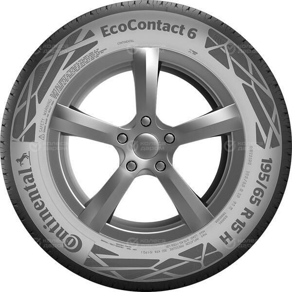 Шина Continental Conti Eco Contact 6 195/65 R15 91T в Трехгорном