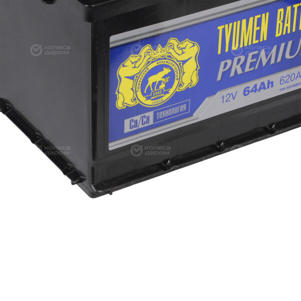 Автомобильный аккумулятор Tyumen Battery Premium 64 Ач прямая полярность L2 в Новосибирске