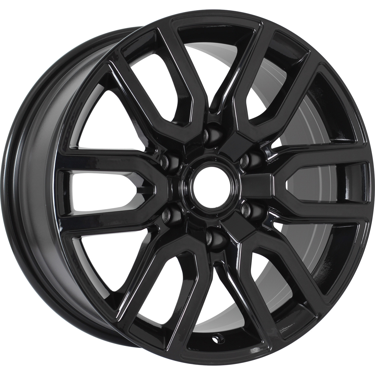 Колесный диск KHOMEN KHW1723 (JAC T6 Pickup) 8x17/6x139.7 D106.1 ET30 Black