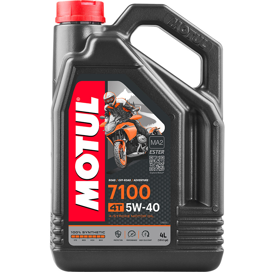 Масло 4-х тактное Motul 7100 4T 5W40 4л