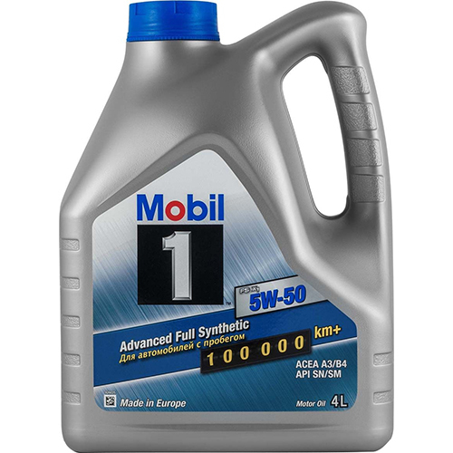 Mobil Моторное масло Mobil 1 5W-50, 4 л
