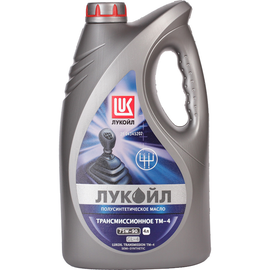 цена Lukoil Трансмиссионное масло Lukoil ТМ-4 75W-90, 4 л