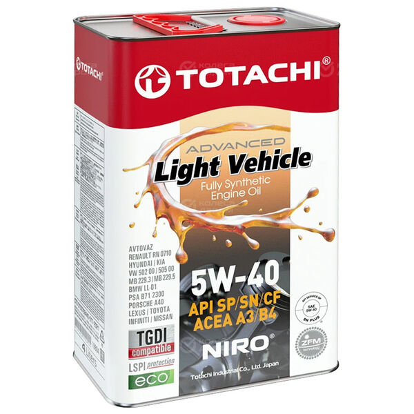 Моторное масло Totachi NIRO LV Synthetic 5W-30, 4 л в Жуковском