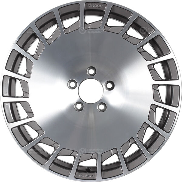 Колесный диск Keskin Tuning KT23  8.5xR19 5x112 ET45 DIA72.6 серый с полированной лицевой поверхностью в Кузнецке