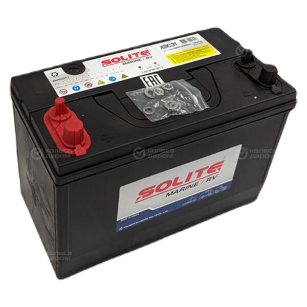 Автомобильный аккумулятор Solite 110 Ач прямая полярность E41R в Мелеузе