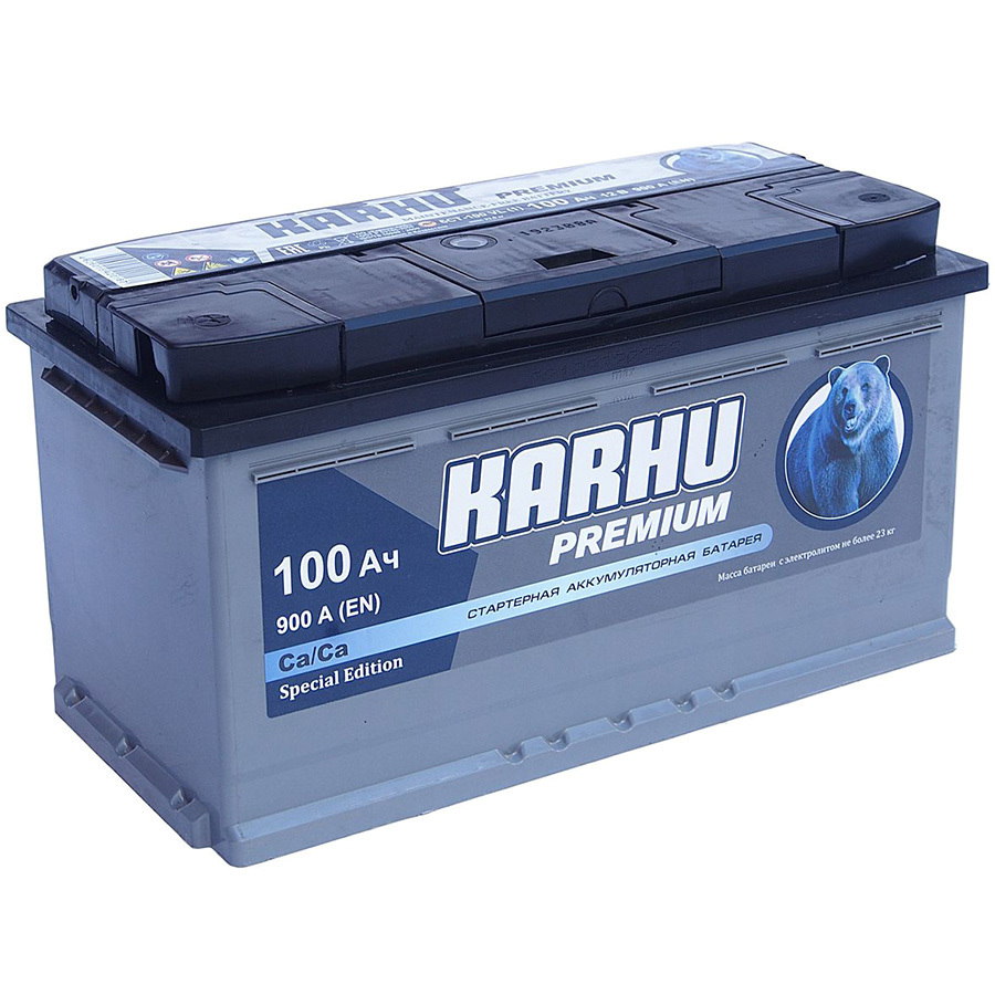 Автомобильный аккумулятор Karhu Premium 100 Ач прямая полярность L5