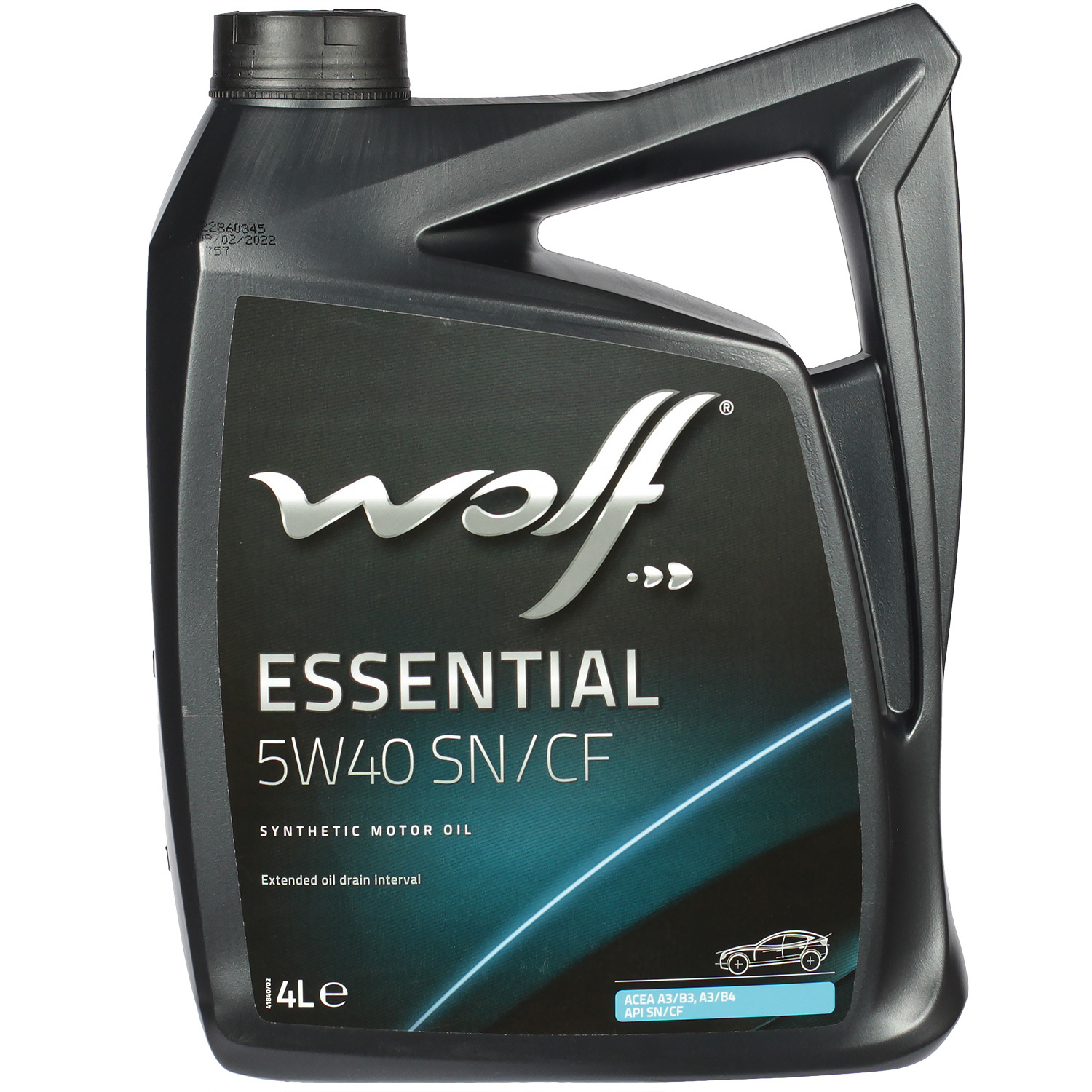 WOLF Масло моторное WOLF ESSENTIAL SN/CF 5W-40 4л
