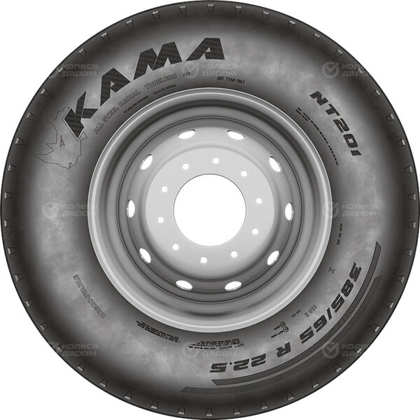 Грузовая шина Кама NT201 R22.5 385/65 160K TL   Прицеп в Тобольске