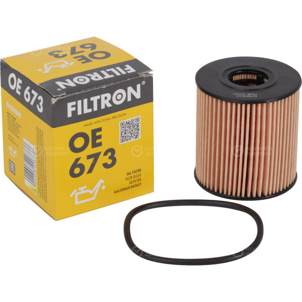 Фильтр масляный Filtron OE673 в Зиме