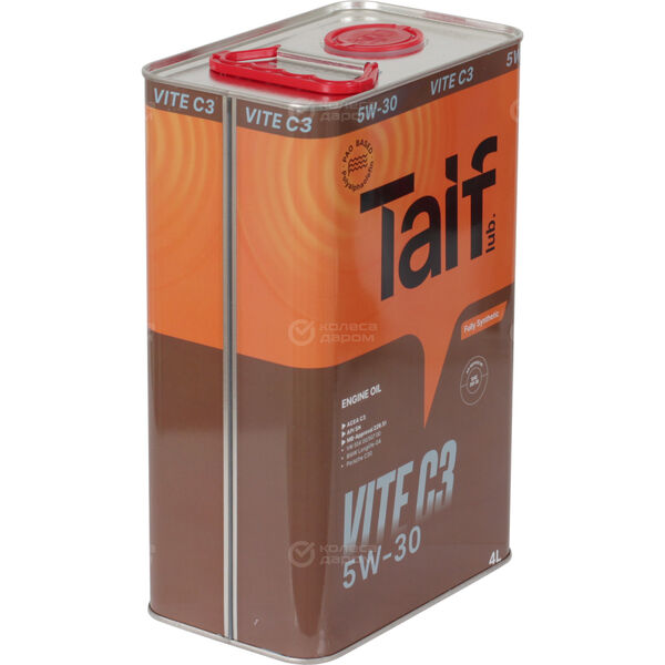 Моторное масло Taif VITE C3 5W-30, 4 л в Великих Луках