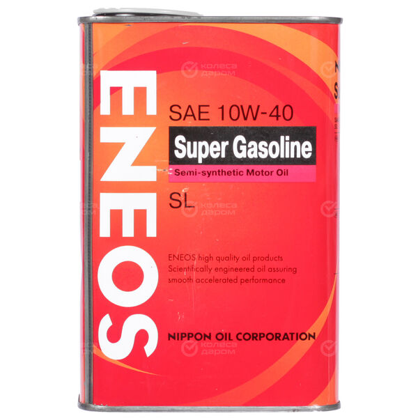 Моторное масло Eneos Super Gasoline SEMIS-C SL 10W-40, 1 л в Октябрьске