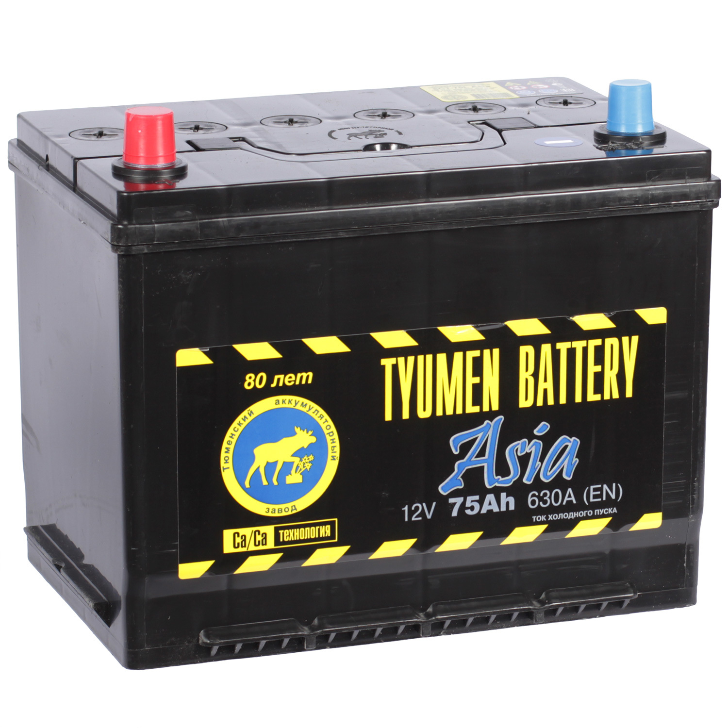 Tyumen Battery Автомобильный аккумулятор Tyumen Battery Asia 75 Ач прямая полярность D26R tyumen battery автомобильный аккумулятор tyumen battery standard 55 ач прямая полярность l2