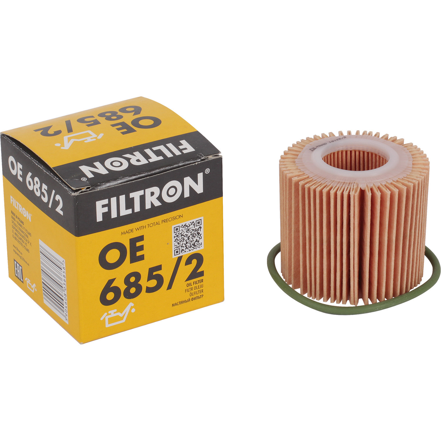 Фильтры Filtron Фильтр масляный Filtron OE6852 фильтры filtron фильтр масляный filtron op641