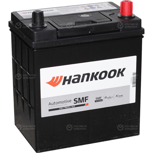 Автомобильный аккумулятор Hankook MF44B19L 40 Ач обратная полярность B19L в Саратове