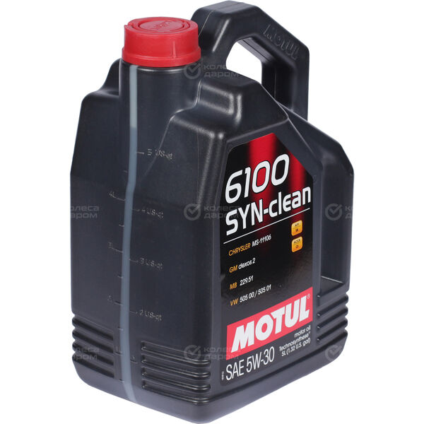 Моторное масло Motul 6100 SYN-CLEAN 5W-30, 5 л в Орске