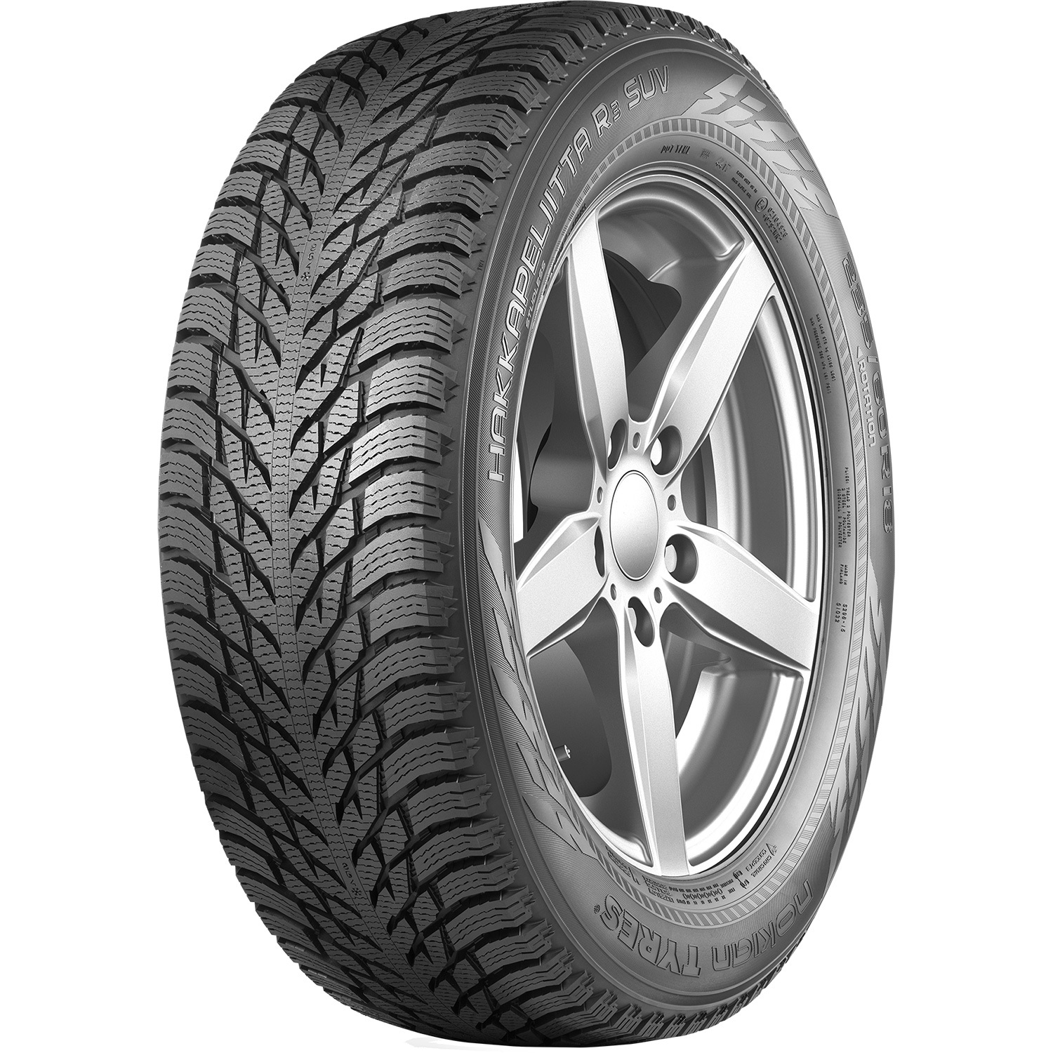 Автомобильная шина Nokian Tyres Hakkapeliitta R 3 SUV 265/60 R18 114R Без шипов