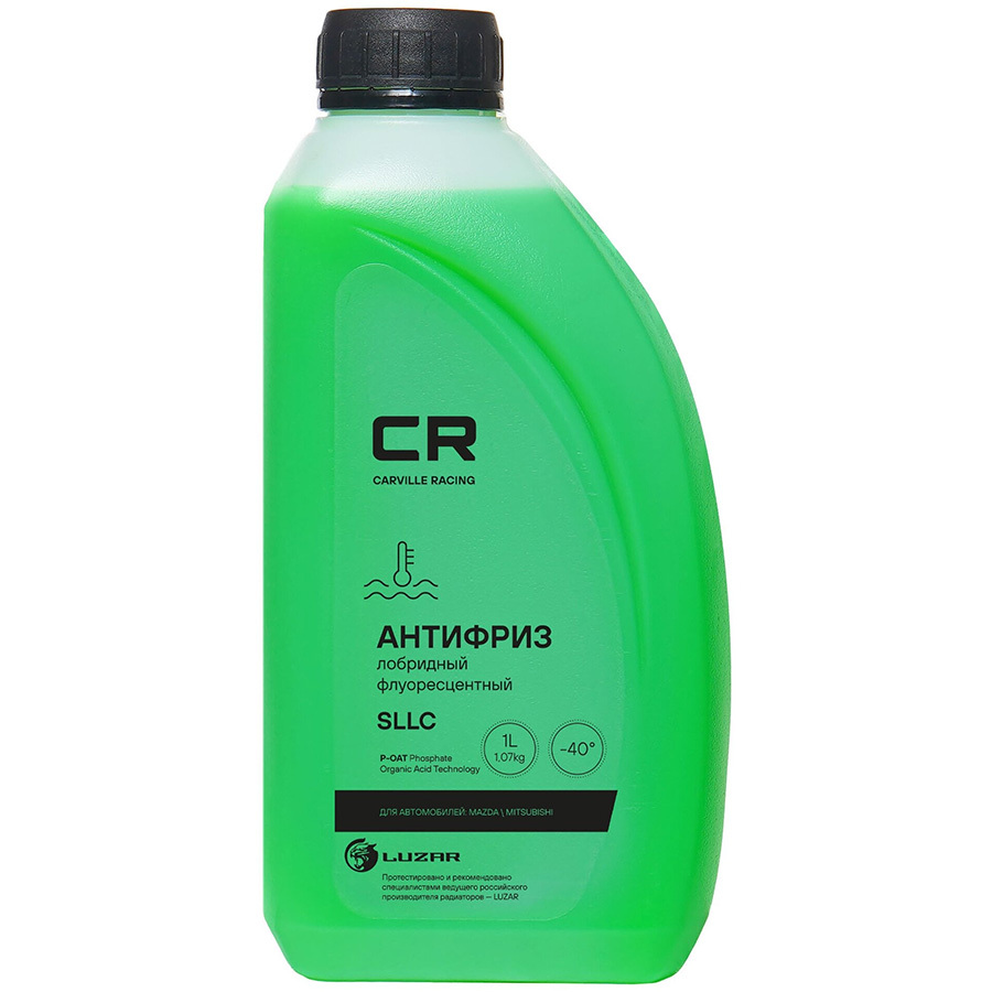 CARVILLE RACING Антифриз Готовый CARVILLE RACING G11 Зелёный 1л