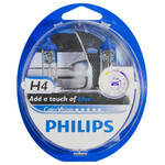 Лампа PHILIPS Color Vision - H4-60/55 Вт-3500К, 2 шт.