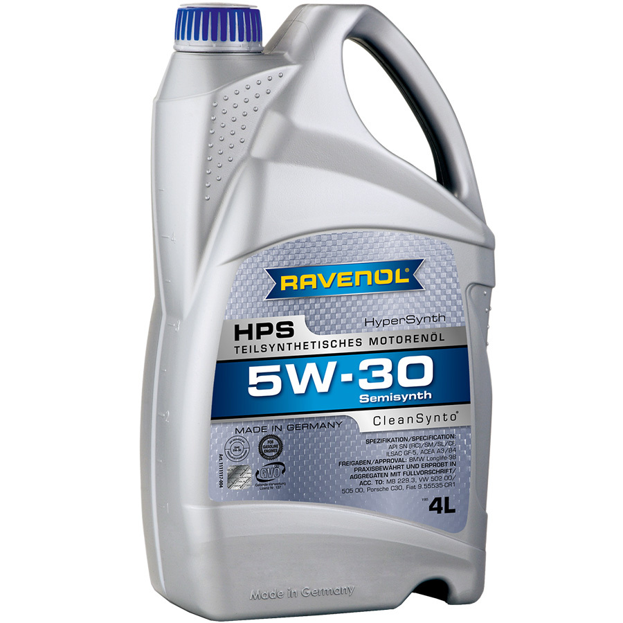 Моторное масло Ravenol HPS 5W-30, 4 л