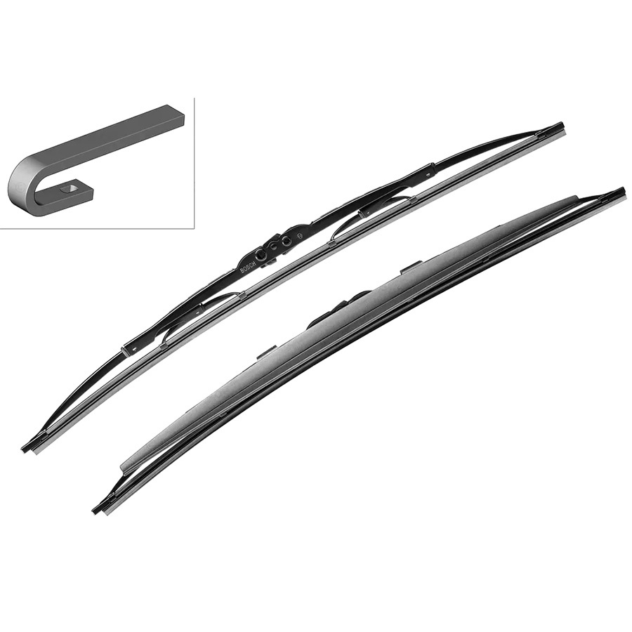 Щетка стеклоочистителя каркасная Bosch Aero 475мм/19 комплект (art. 3397118541)