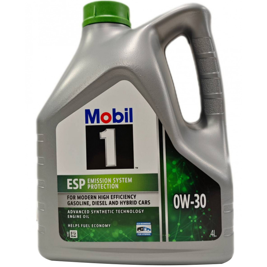 Моторное масло Mobil 1 ESP 0W-30, 4 л