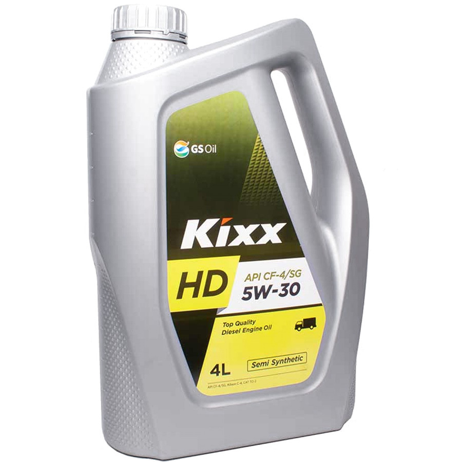 Kixx Моторное масло Kixx HD 5W-30, 4 л kixx моторное масло kixx hd 5w 30 1 л