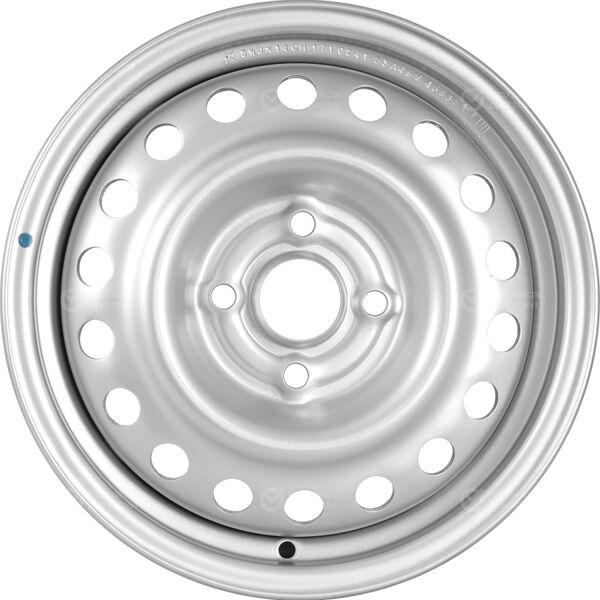 Колесный диск Евразиа ТАПО 53A45V Евразиа ТАПО  5.5xR14 4x100 ET45 DIA56 серебристый в Южноуральске