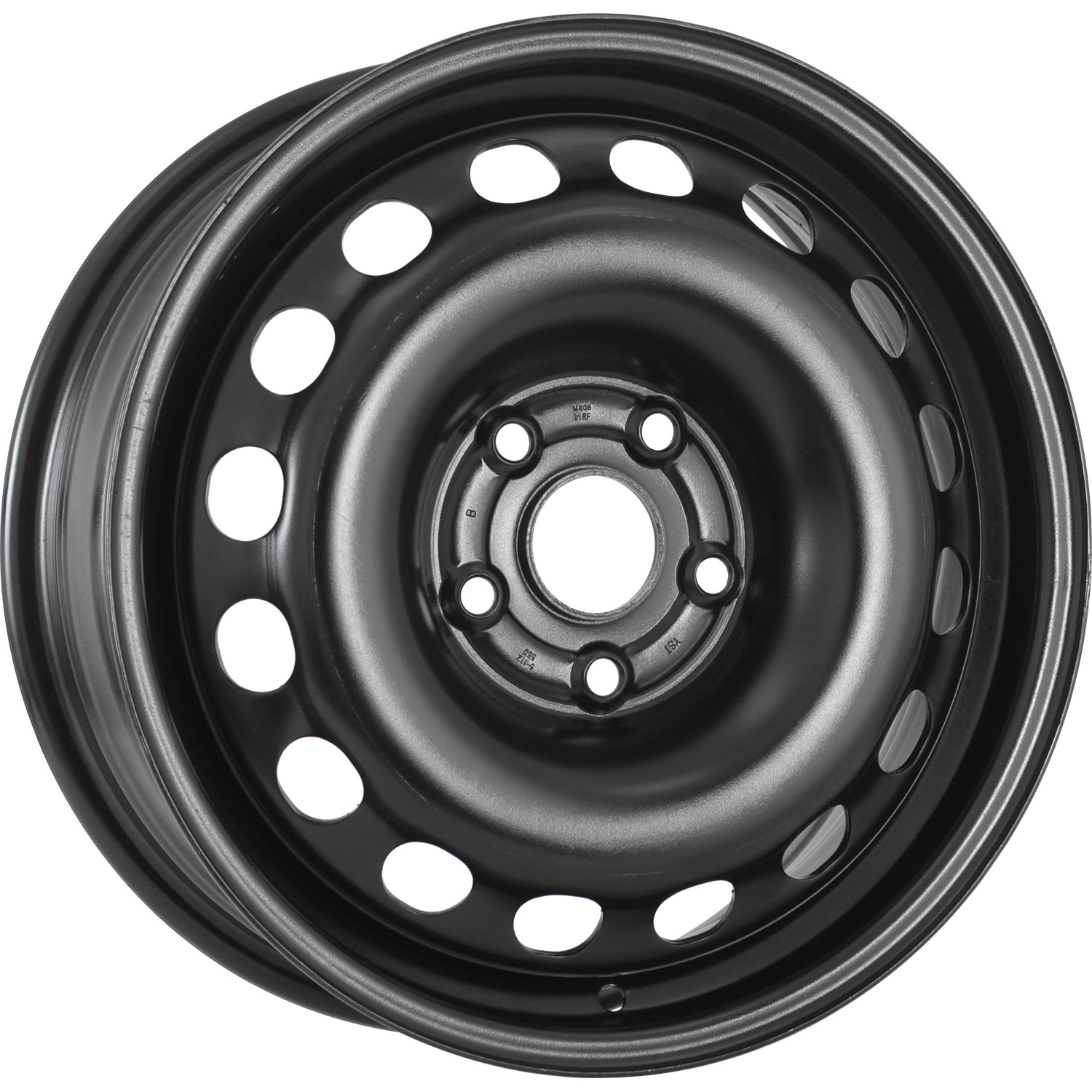 X40935 TREBL 6x16/5x112 D57.1 ET43 Black