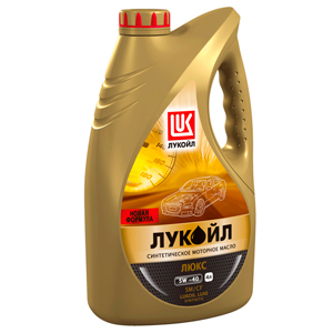 lukoil моторное масло lukoil люкс 10w 40 4 л Lukoil Моторное масло Lukoil Люкс 5W-40, 4 л