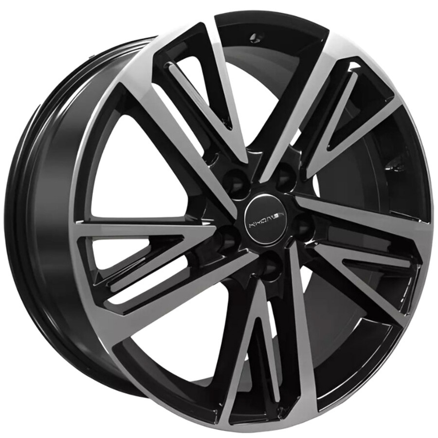 Колесный диск KHOMEN KHW1815 (Toyota Camry (NEW)) 8x18/5x114.3 D60.1 ET50 Black_FP
