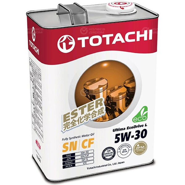 Моторное масло Totachi Ultima EcoDrive L F-Synth SN/CF 5W-30, 4 л в Липецке