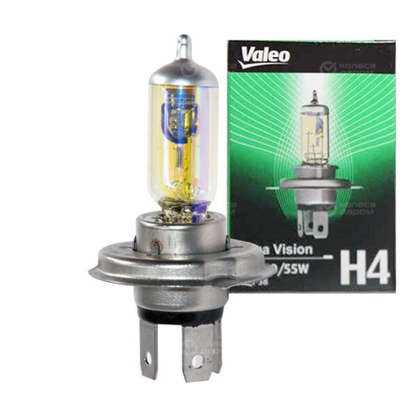 Лампа VALEO Aqua Vision - H4-60 Вт-3000К, 1 шт. в Саранске