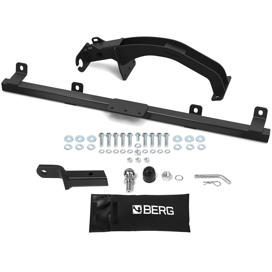 Rival Фаркоп под квадрат Berg для Chevrolet Niva (art.F.6016.004)
