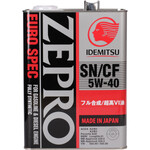 Моторное масло Idemitsu Zepro Euro Spec F-S SN/CF 5W-40, 4 л