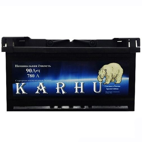 Автомобильный аккумулятор Karhu 90 Ач обратная полярность L5