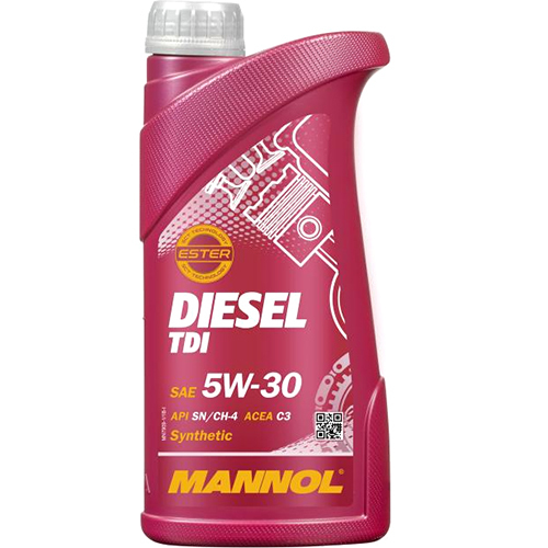 Моторное масло MANNOL Diesel TDI 5W-30, 1 л