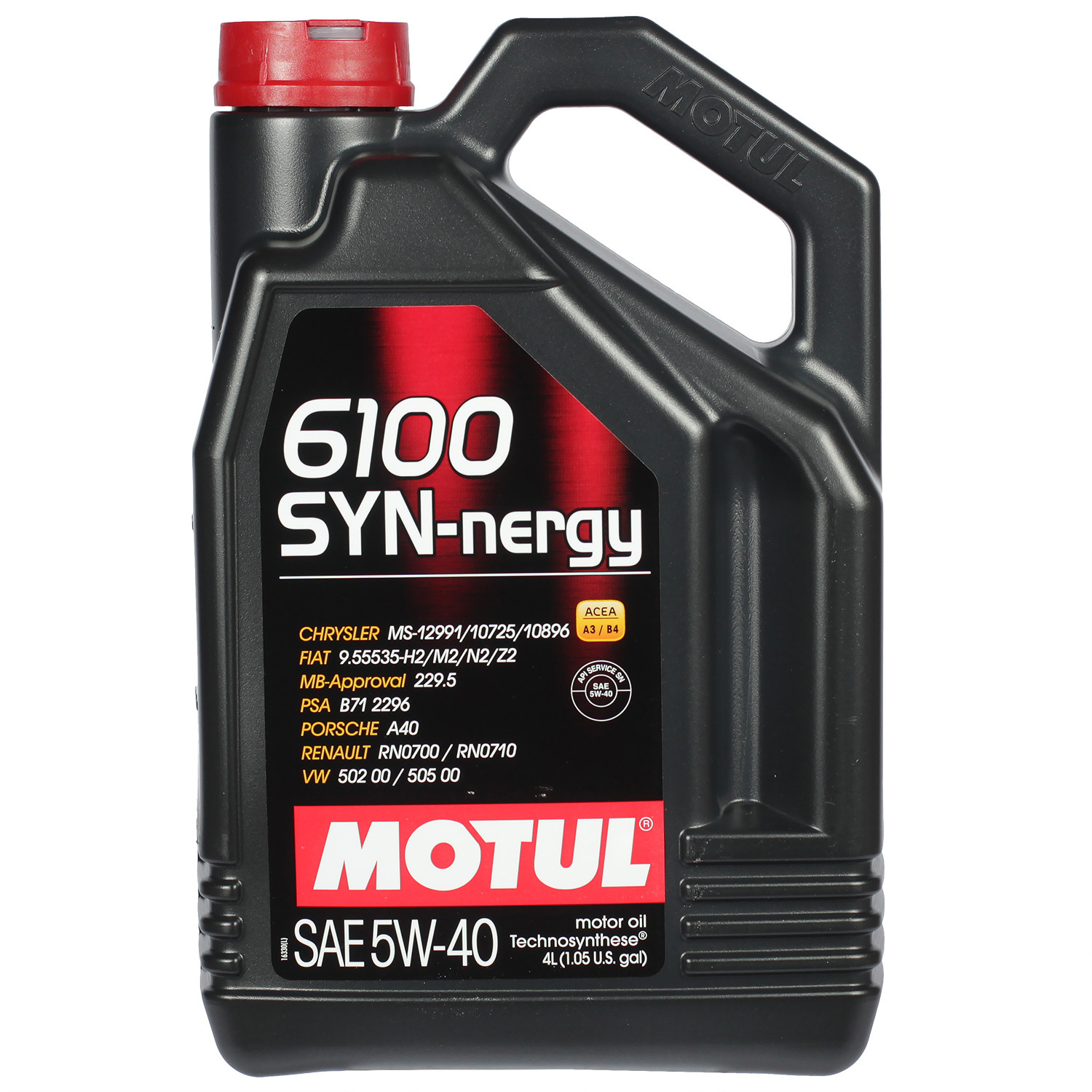 Моторное масло Motul 6100 SYN-NERGY 5W-40, 4 л Вид №1