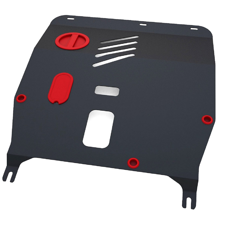 АвтоБроня Защита картера и КПП АвтоБРОНЯ для Fiat 500 2009-