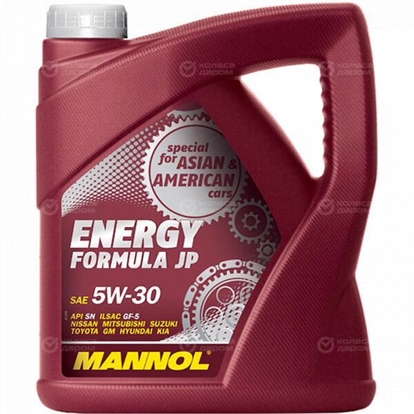 Моторное масло MANNOL Energy Formula JP 5W-30, 4 л в Казани