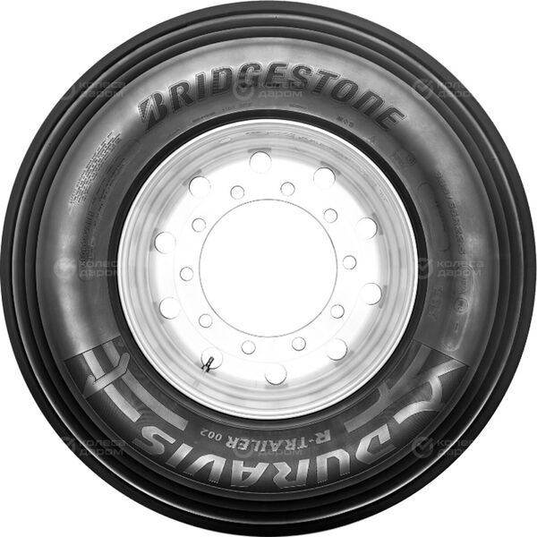 Грузовая шина Bridgestone DURT2 R22.5 385/65 160K TL   Прицеп (158L) M+S 3PMSF в Курске