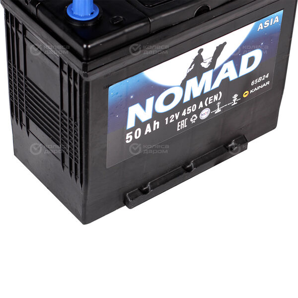 Автомобильный аккумулятор Nomad Asia 50 Ач обратная полярность B24L в Калуге