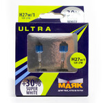 Лампа Маяк Ultra New Super White+30 - H27/1-27 Вт, 2 шт.