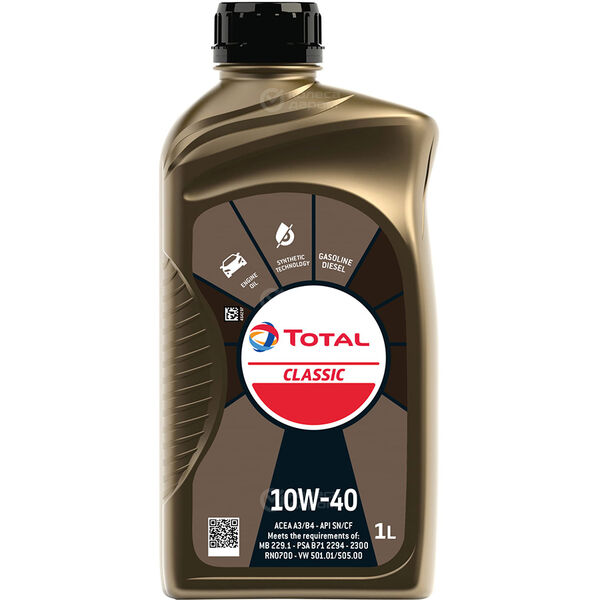 Моторное масло Total Classic 10W-40, 1 л в Сызрани