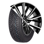 Колесо в сборе R18 Ikon Tyres 225/60 T 104 + КиК Серия Premium