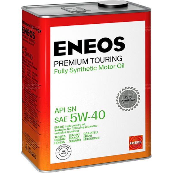 Моторное масло Eneos Premium TOURING SN 5W-40, 4 л(уценка) в Краснодаре