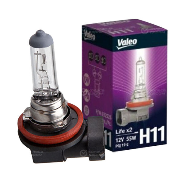 Лампа VALEO Life x2 - H11-55 Вт-3200К, 1 шт. в Миассе