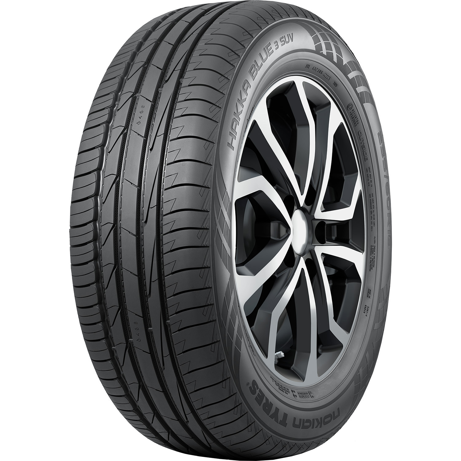 nokian tyres hakka black 2 235 50 r18 101y без шипов Автомобильная шина Nokian Tyres Hakka Blue 3 SUV 265/60 R18 110V