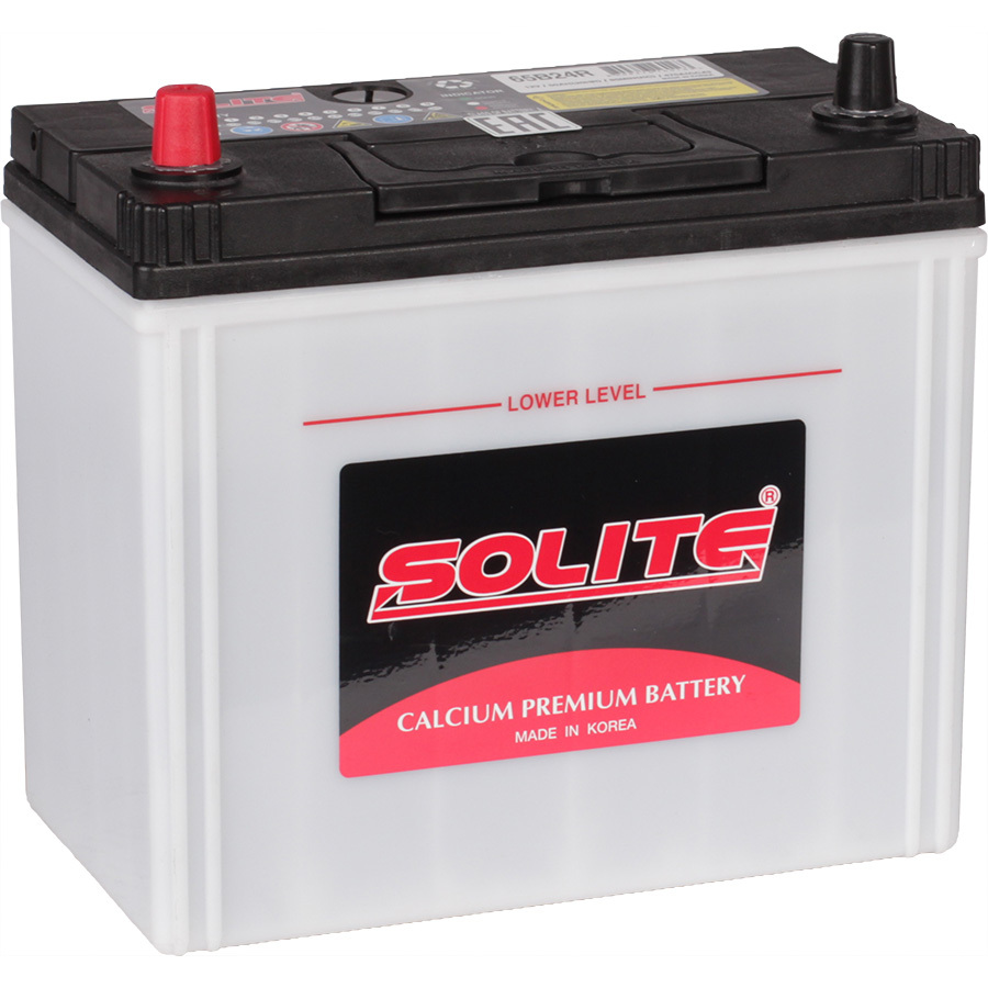 Solite Автомобильный аккумулятор Solite Asia 50 Ач прямая полярность B24R