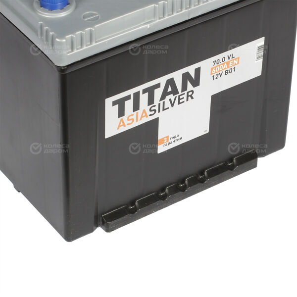 Автомобильный аккумулятор Titan Asia 70 Ач обратная полярность D23L в Тобольске
