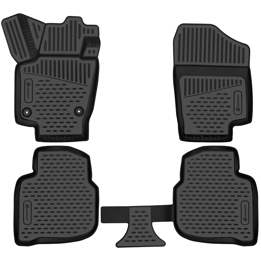 Autofamily Коврик в салон Autofamily, черный